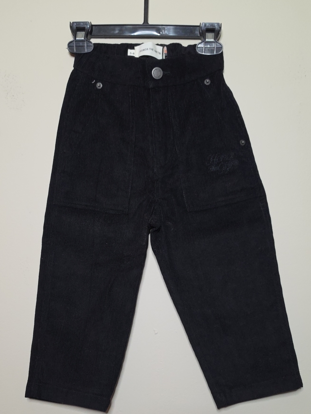 Honor The Gift Black Corduroy Kids Pants